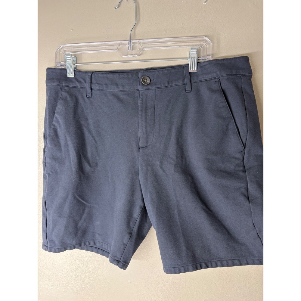 Paige Rickson Shorts Mens 36 Deep Anchor Navy Blue Chino Stretch M822374-6761